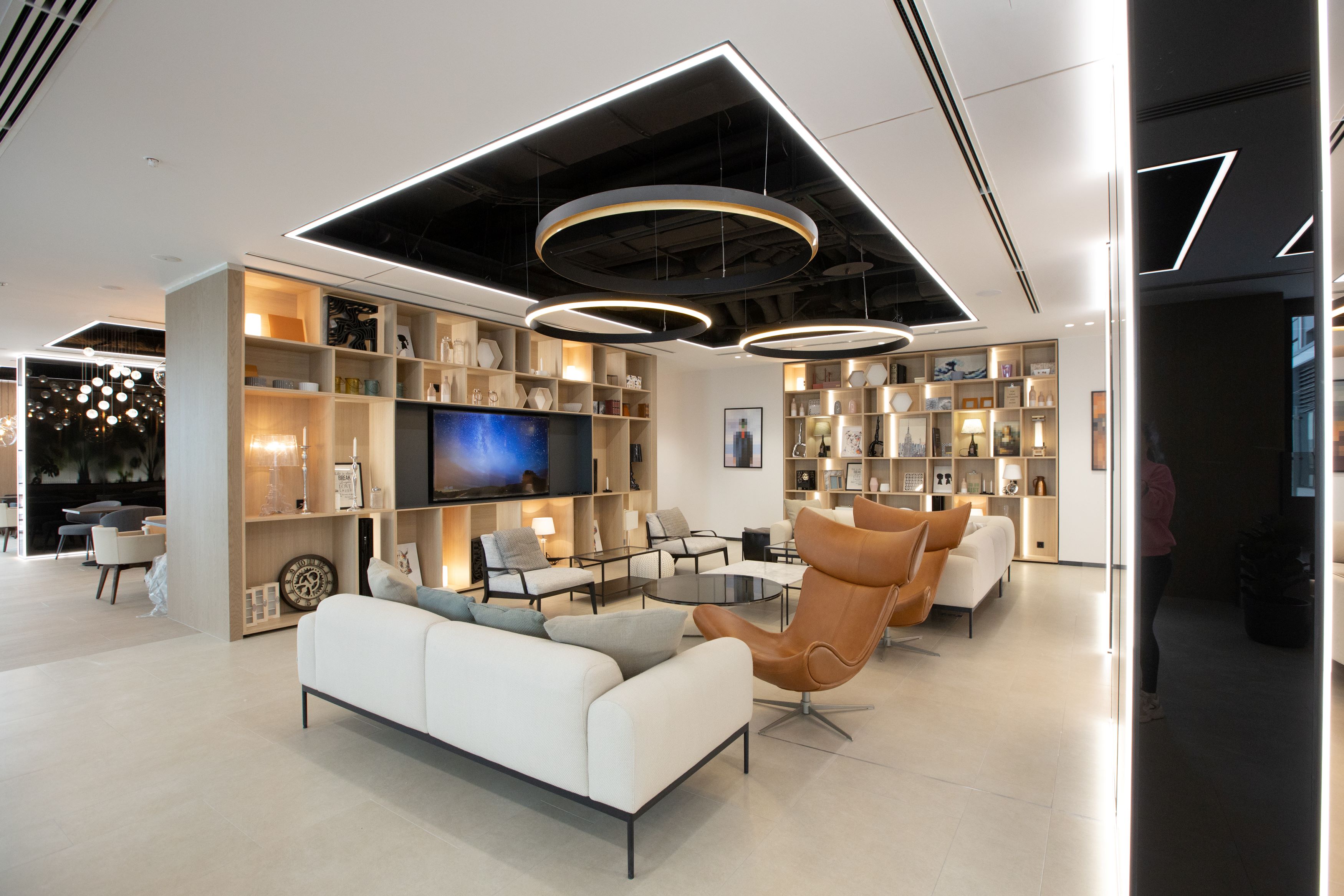 lobbi apart otelja yes technopark v moskve 1