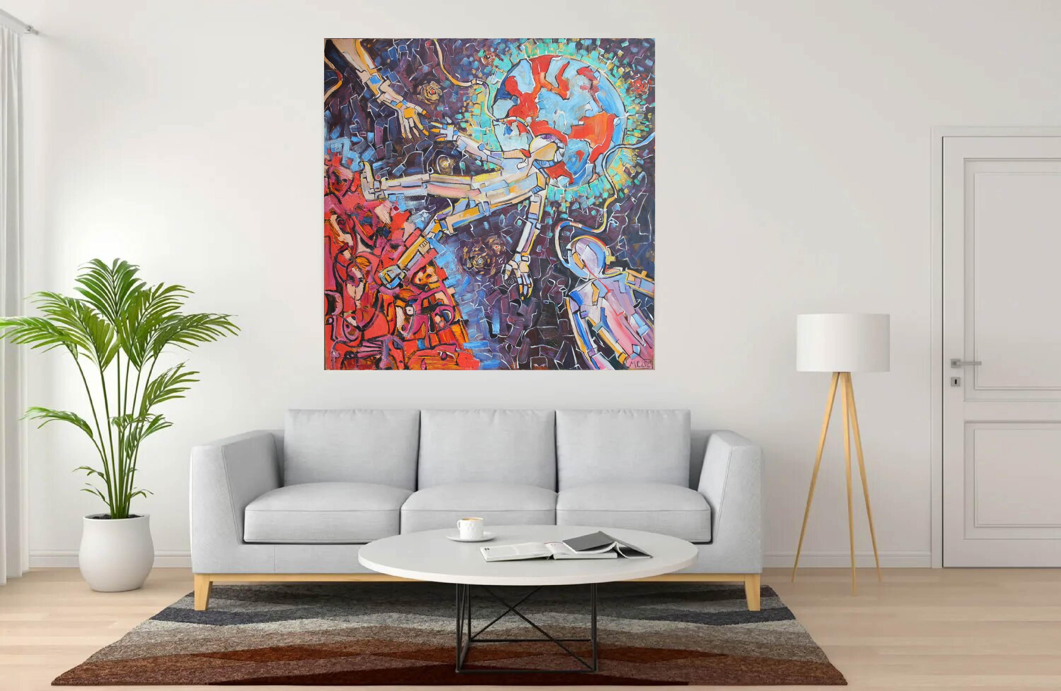 Фото: картина Maxim Sokolov в интерьере